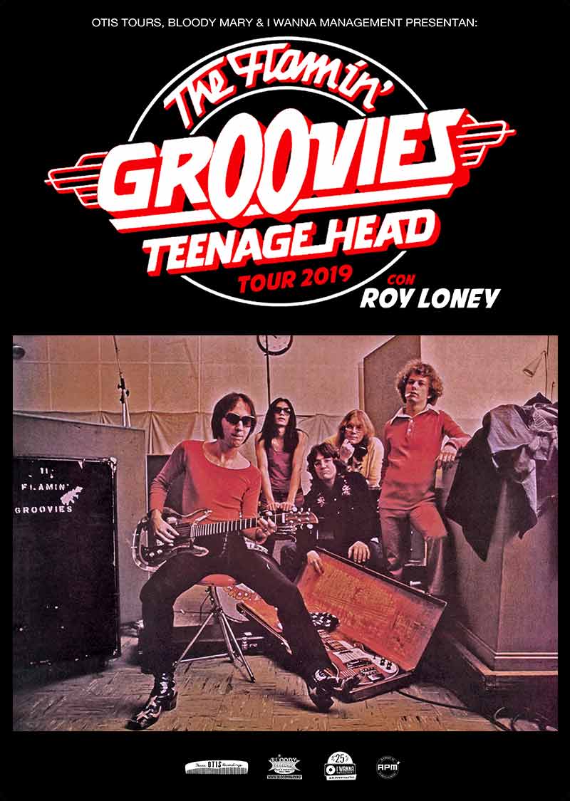 FLAMIN’ GROOVIES GIRA «TEENAGE HEAD»