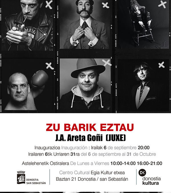 EXPOSICIÓN «ZU BARIK EZTAU» DE J.A. ARETA GOÑI (JUXE)