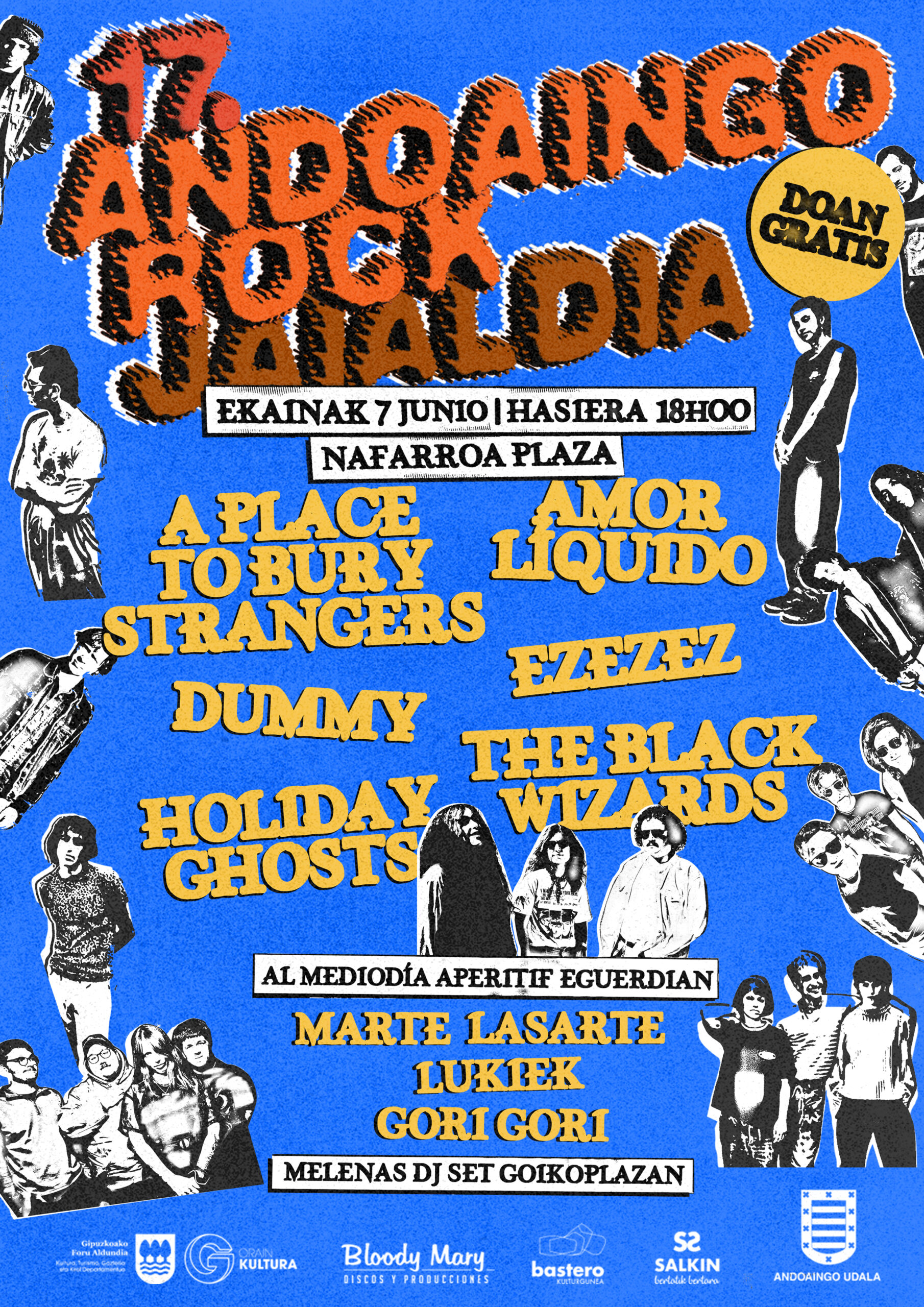 17. ANDOAINGO ROCK JAIALDIA: KARTELA ITXITA