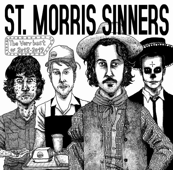 ST. MORRIS SINNERS – THE VERY BEST OF 2012-2019 (BEAST RECORDS LP)
