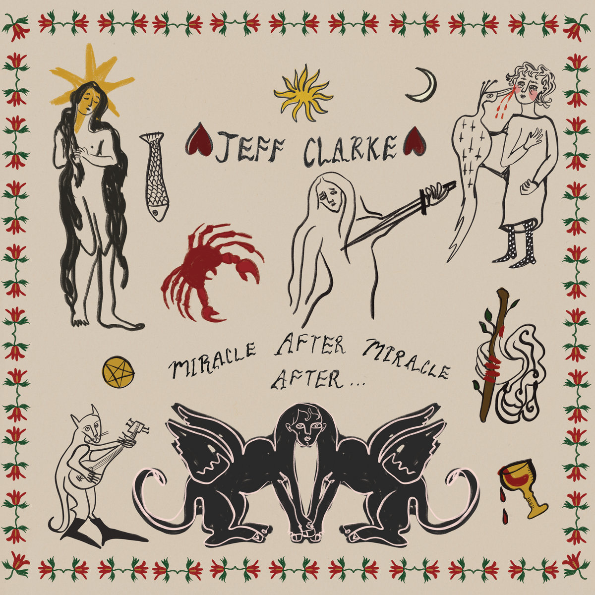 JEFF CLARKE «MIRACLE AFTER MIRACLE AFTER…» (BRETFORD RECORDS LP)