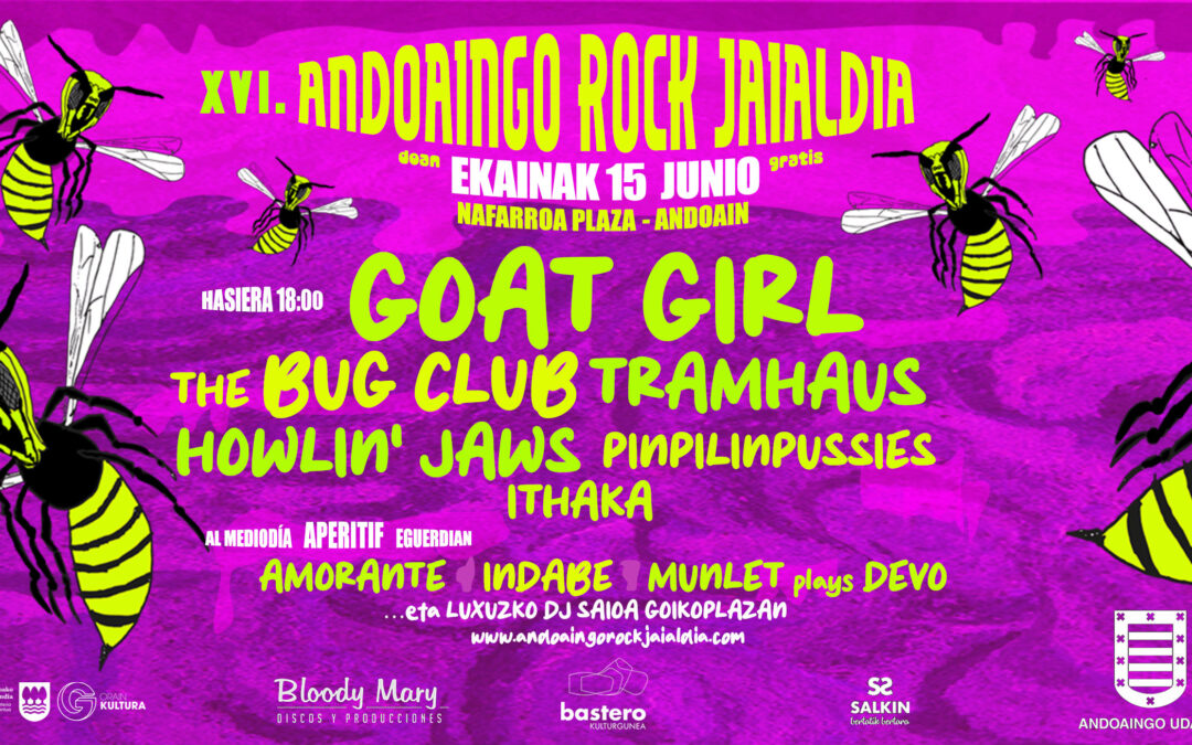 VUELVE ANDOAINGO ROCK JAIALDIA EL 15 DE JUNIO !!!