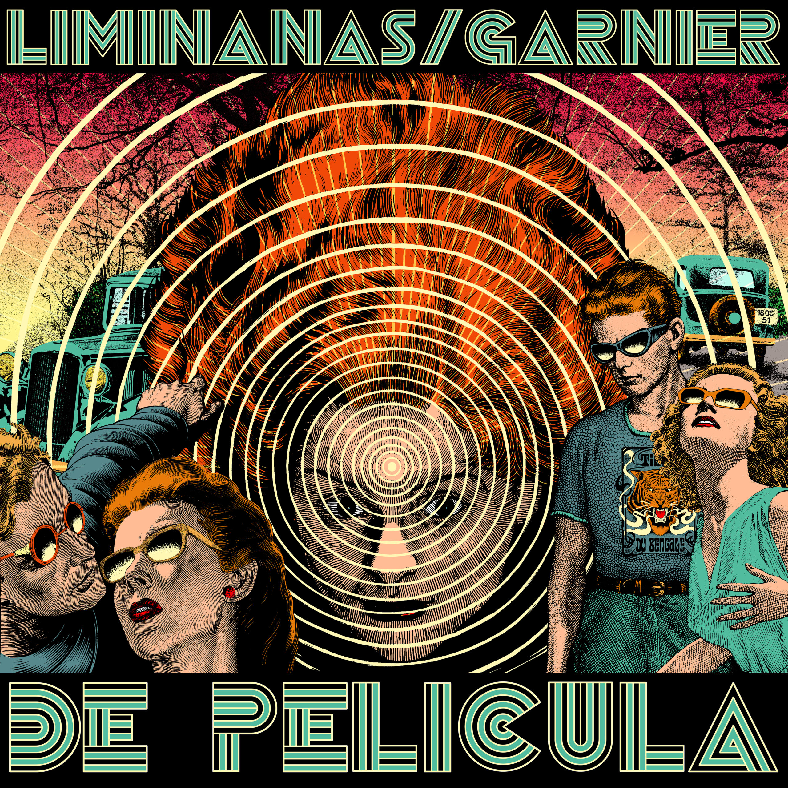 THE LIMIÑANAS / LAURENT GARNIER – DE PELICULA (BECAUSE MUSIC 2LP+7″/2LP/CD)