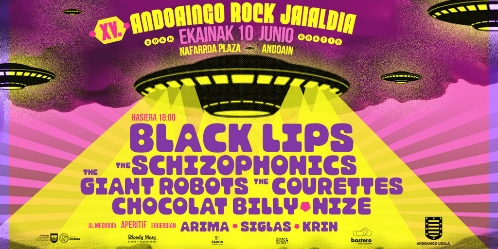 ANDOAINGO ROCK JAIALDIA CUMPLE 15 EDICIONES